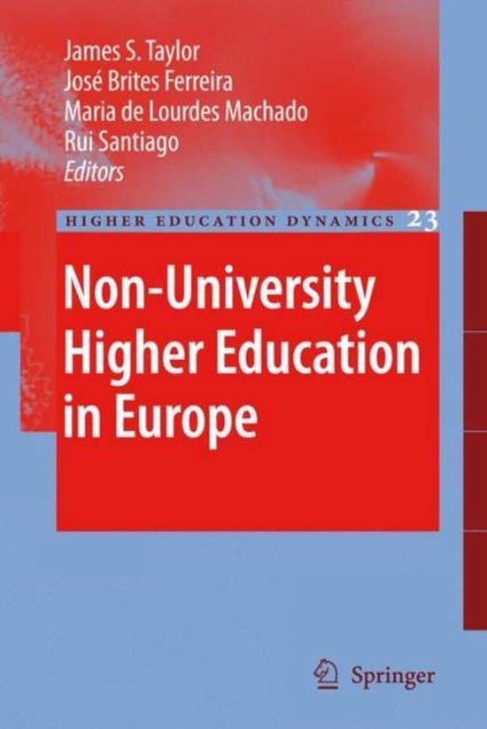 Higher Education Dynamics23- Non-University Higher Education ... - cover