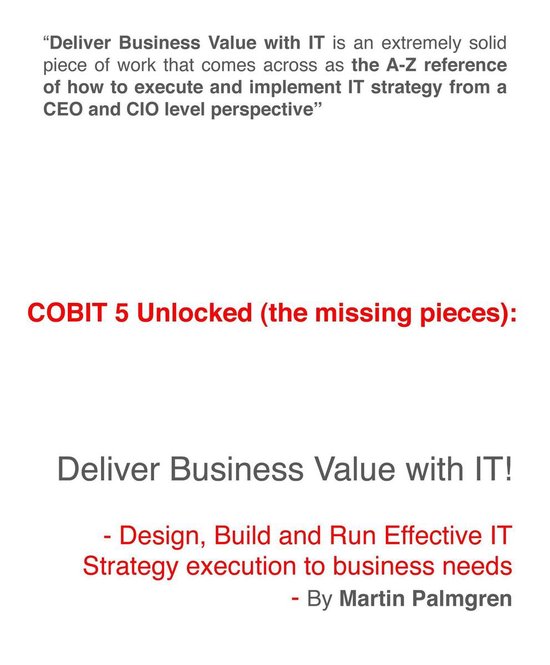 COBIT 5 Unlocked (the missing pieces) 1 - COBIT 5 unlocked ( ... - cover