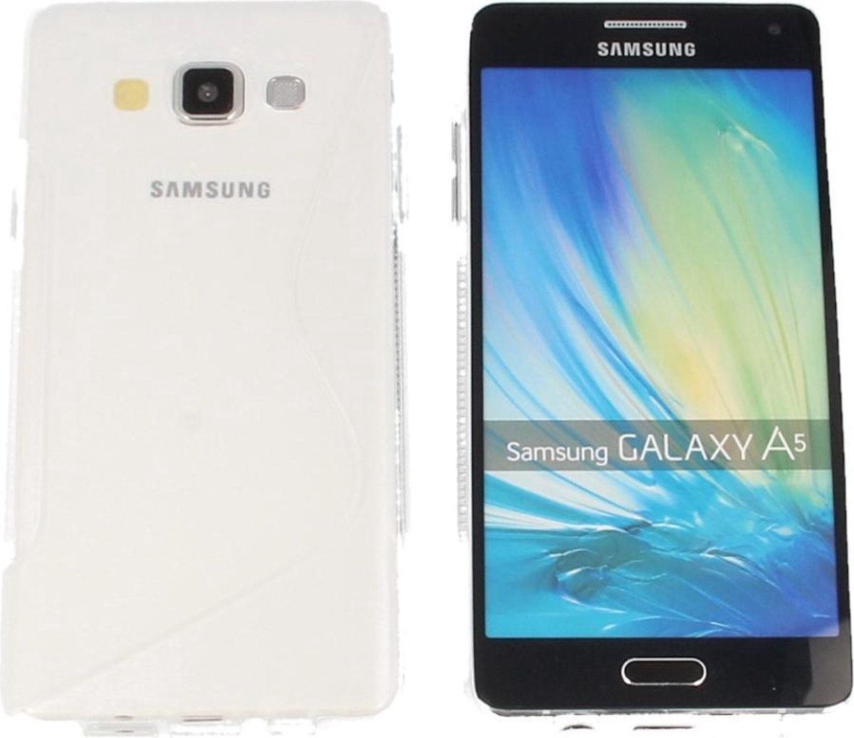 Samsung Galaxy A5 2016 (A510) S Line Gel Silicone Case Hoesje Transparant