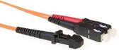 ACT RL1602 Glasvezel kabel 2 m OS2 2x SC/APC Yellow,Black,Red