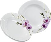 Soepborden "Orchidee"