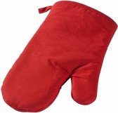 Gant de cuisine / gants de cuisine rouge - Gants de cuisine - Mitaines de four / gants de cuisine - Textile de cuisine