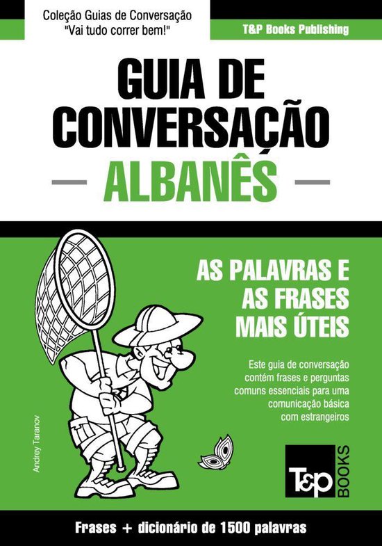 Guia de Conversação Português-Albanês e dicionário conc ... - cover