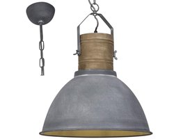 Brilliant FRIEDA - Hanglamp - Bruin;Zilvergrijs