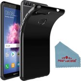 Pearlycase® Zwart TPU Siliconen Case Hoesje voor Huawei P smart