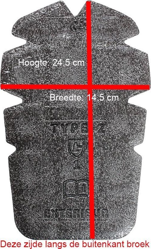 Leipold Doehle 2487 Leder-Knieschoner Braun, Schwarz 1 Paar