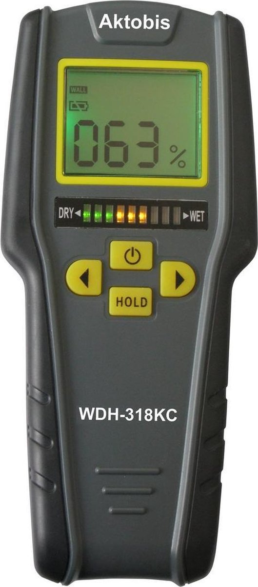 WDH318KC Vochtmeter voor wanden,muren en hout