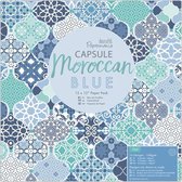 12 x 12 Inch Papierpak  (32-pak) - Capsule - Moroccan Blue