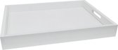 Deknudt Frames Plateau en bois peint blanc S65DE1 E - Dimensions: 32,5x42,5 cm