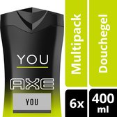 Axe You - 400 ml - Douche Gel - 6 stuks - Voordeelverpakking