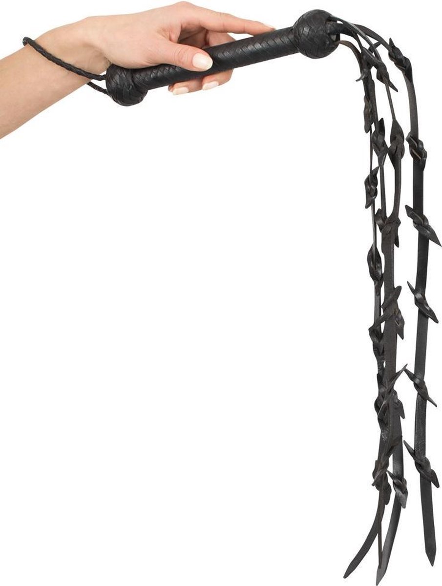 barbed wire whip black – SM-speeltjes