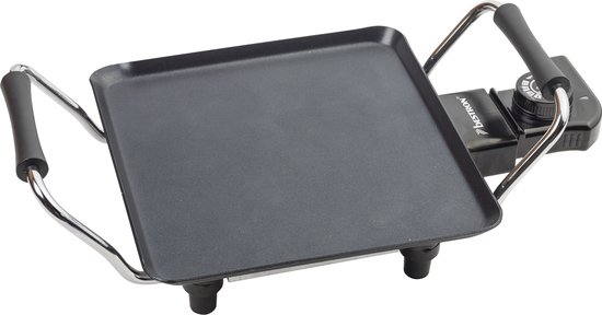 Foto: Bestron teppanyaki griddle for 2 persons grill de table lectrique avec rev tement anti adh sif plaque de gril de 1000w couleur noir