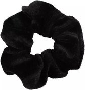 Velvet Scrunchie Black | Haarwokkel | Haarelastiek | Zwart