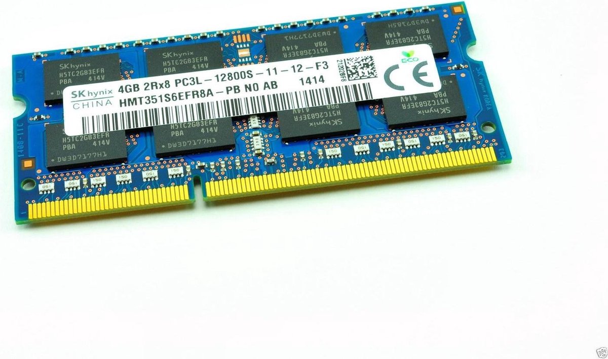 4GB HYNIX DDR3 SO DIMM RAM 1600Mhz HMT351S6EFR8A-PB PC3L-12800S