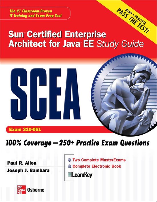 Foto: Certification press sun certified enterprise architect for java ee study guide exam 310 051 