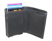 Figuretta cardprotector met portemonnee zwart