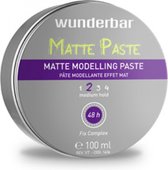 WUNDERBAR STYLING MATTE PASTE - MATTE MODELLING PASTE PASTA HOLD 2 - MEDIUM HOLD 100ML