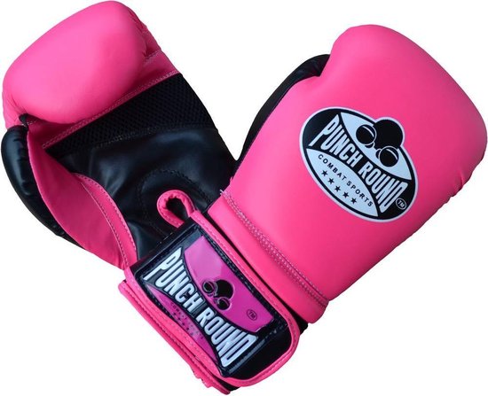 Gants de boxe femme Punch Round Combat Sports 12 oz Rose | bol