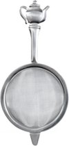 RVS Theezeef met handvat - diameter zeef 6,5 cm - 2 stuks