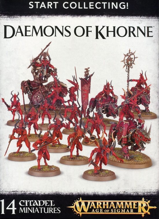 Afbeelding van het spel Age of Sigmar/Warhammer 40.000 Start Collecting! Daemons of Khorne
