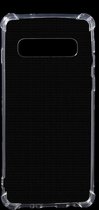 Shop4 - Samsung Galaxy S10 Hoesje - Zachte Back Case Transparant