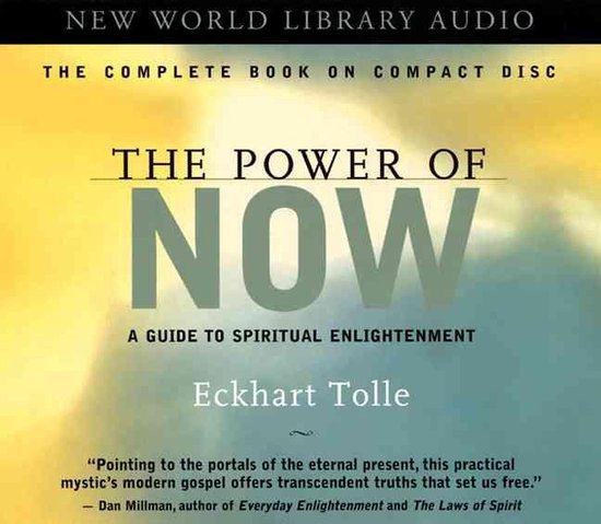 Couverture de CD pour 'The Power of Now' d'Eckhart Tolle, avec le texte 'The Power of Now'.