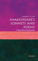 Very Short Introductions - Shakespeare's Sonnets and Poems: A Very Short Introduction