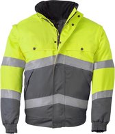 Havep 5360 All season jack Fluo Geel/Grijs maat M