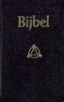 Kerkboek zwart leer goudsnee rits index