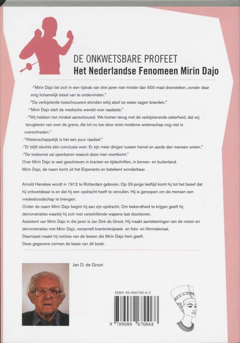 De onkwetsbare profeet - back cover