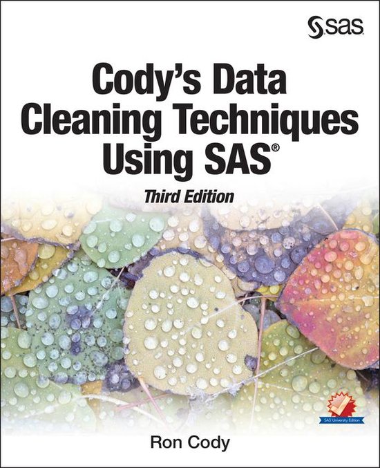 Cody's Data Cleaning Techniques Using SAS, Third Edition - cover