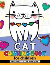 Cat Coloring Book for Children