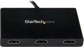 StarTech.com Multi monitor adapter en splitter Mini DisplayPort naar 3x HDMI MST Hub