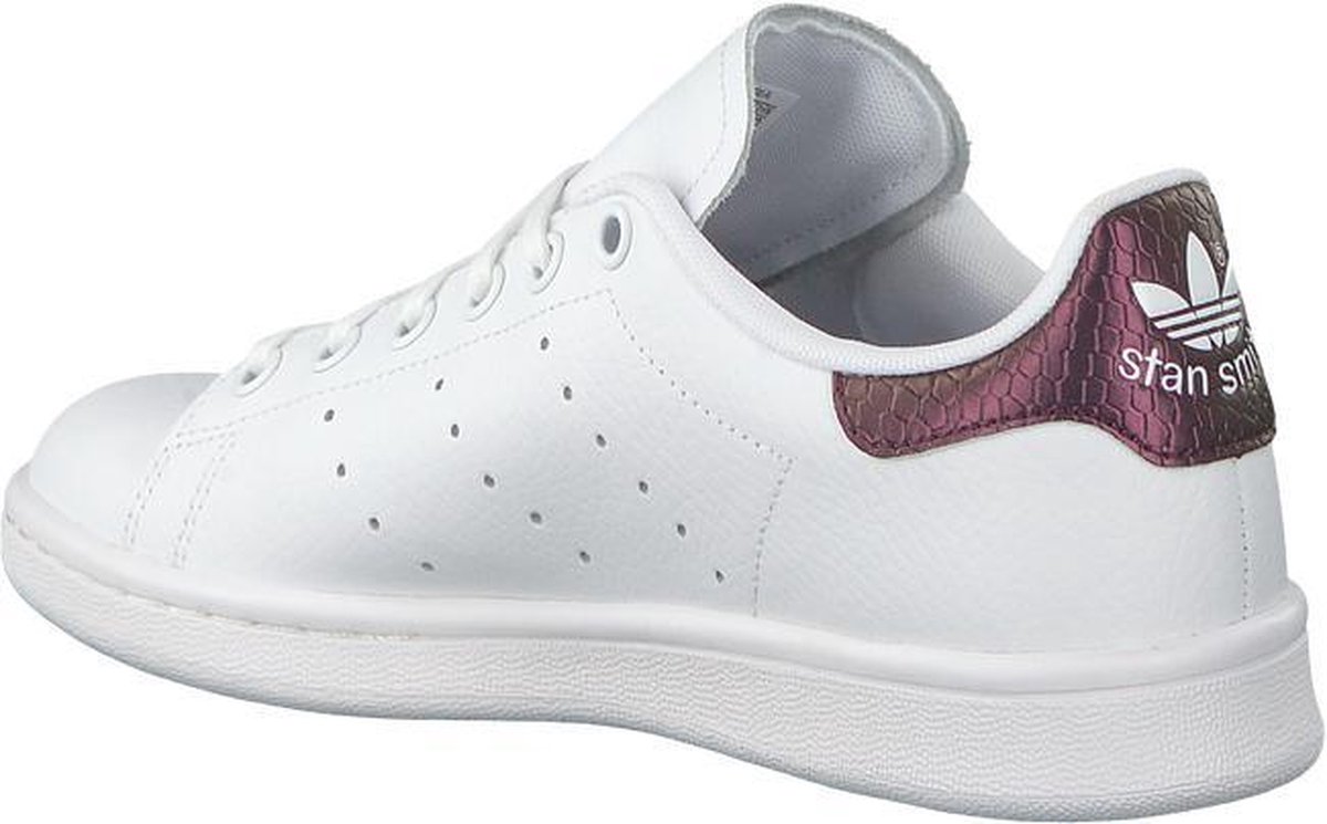 adidas Stan Smith J B37186, Vrouwen, Wit, Sneakers maat: 38 2/3 EU | bol.com
