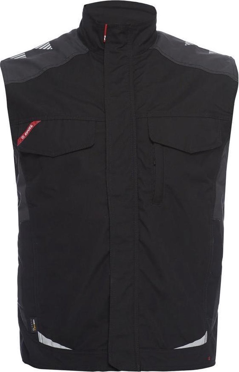 F. Engel 5810-254 Service Vest Zwart/Antraciet maat XS