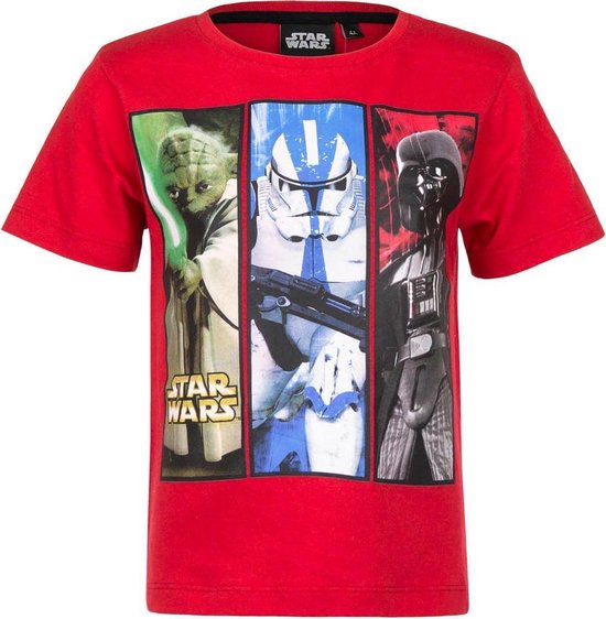 T-shirt Star Wars rouge taille 104