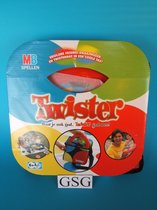 Party Twister met frisbee
