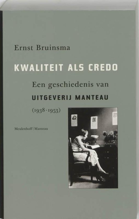 Cover van het boek 'Kwaliteit als credo' van Ernst Bruinsma