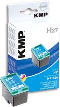 KMP H27 inktcartridge 1 stuk(s) Cyaan, Magenta, Geel