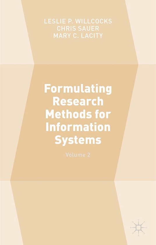 Formulating Research Methods for Information Systems - cover