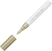 Pilot Pintor - Gouden Verfstift - Fine - 1,0mm schrijfbreedte - Inkt op waterbasis - Dekt op elk oppervlak.