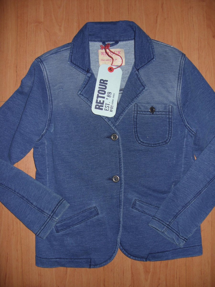 Retour jeans colbert 128