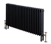 Eastbrook Rivassa Design radiator horizontaal 3 kolom staal mat antraciet 60x114,8cm 1573 watt