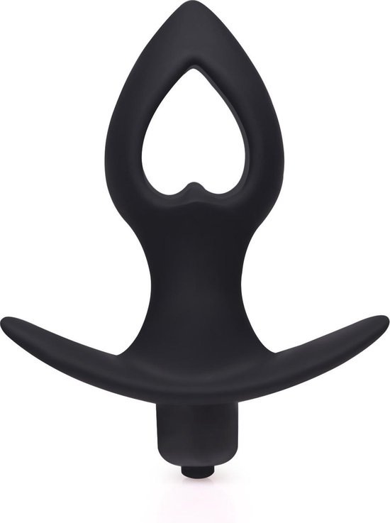 Foto: Blackdoor collection buttplug vibrator anker buttplug harten vorm small 8 9 cm zwart