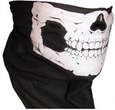 Skull face mask  - doodshoofd, schedel, masker col en sjaal