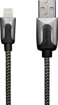 XtremeMac XCL-HQC2-13 Premium USB/Lightning Kabel 2m - Zwart