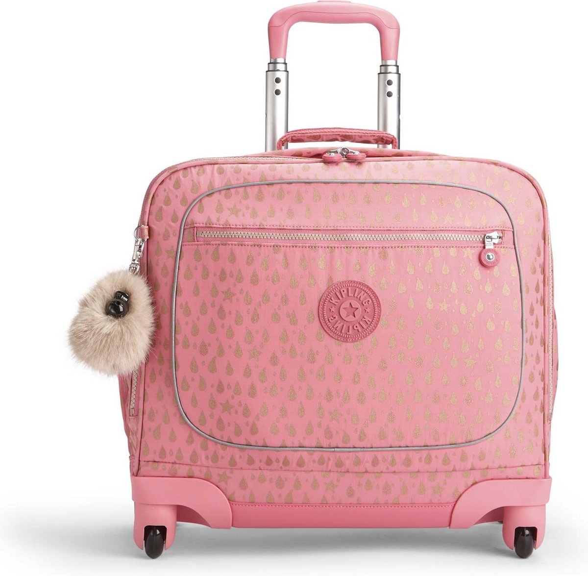 Kipling Manary Laptop Trolley - Pink Gold Drop