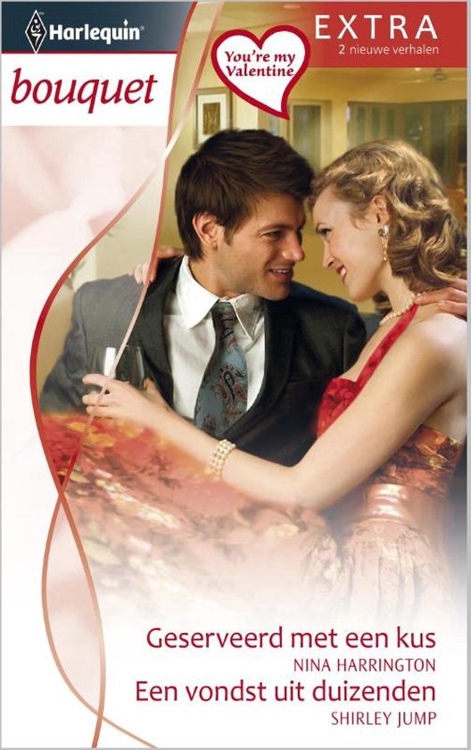 Cover van het boek 'Geserveerd met een kus / Een vondst uit duizenden - Bouquet Extra 296, 2-in-1'