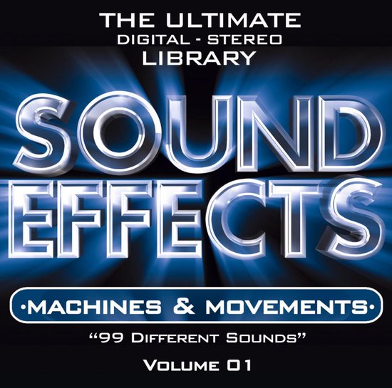 Ultimate Sound Effects Machines & Movements, various artists CD (album) Muziek