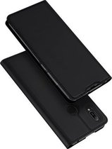 Luxe zwart agenda wallet hoesje Huawei Y6 (2019)
